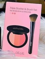 Triple Blusher & Brush set -бэлэн