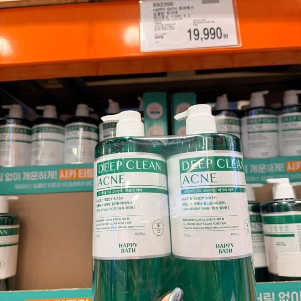 DEEP CLEAN ACNE Face, BODY WASH Хямдрал