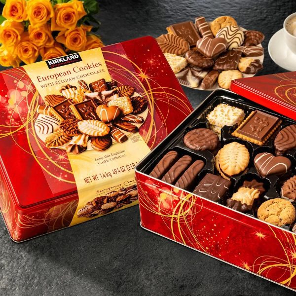 European Cookies with Belgian Chocolate