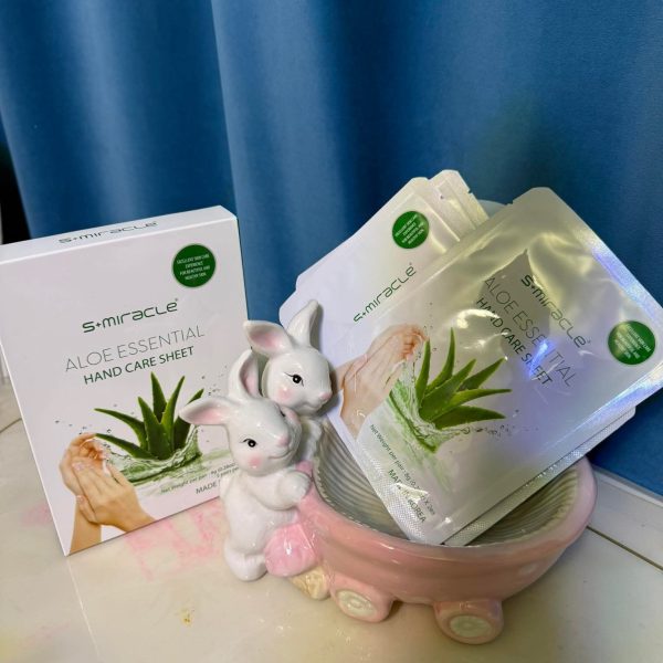 S+MIRACLE Aloe essential Гарын Тэжээлийн маск 5 ширхэгтэй