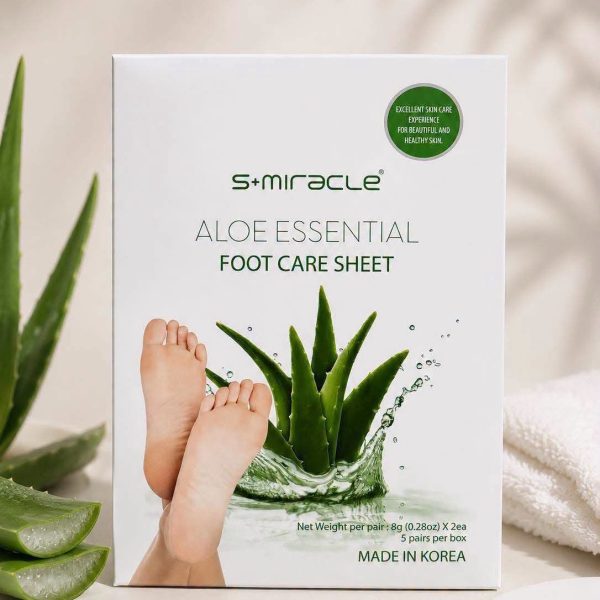 S+MIRACLE Aloe Essential Хөлийн Маск 5 ширхэгтэй