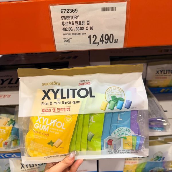Sweetory Xylitol Fruit & Mint Flavor Gum