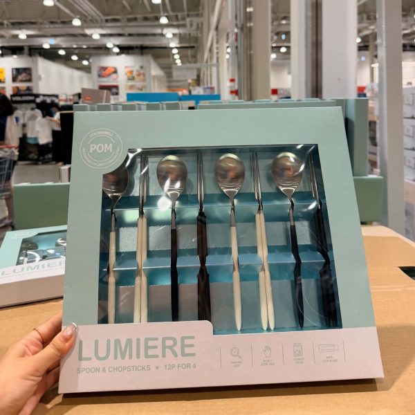 GOLDENBELL LUMIERE Spoon & Chopsticks Халбага Савхны иж бүрдэл 