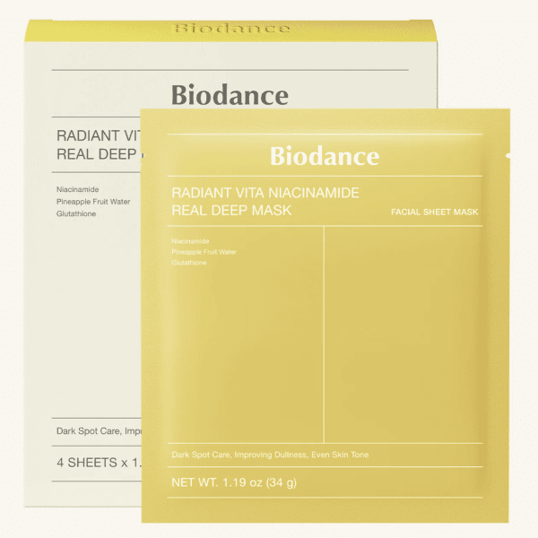 Biodance Radiant Vita Niacinamide Real Deep Mask Хямдрал