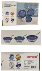 Happycall New Starry IH Frying Pan 3P Set бэлэн - Image 2