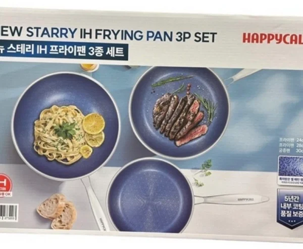 Happycall New Starry IH Frying Pan 3P Set бэлэн